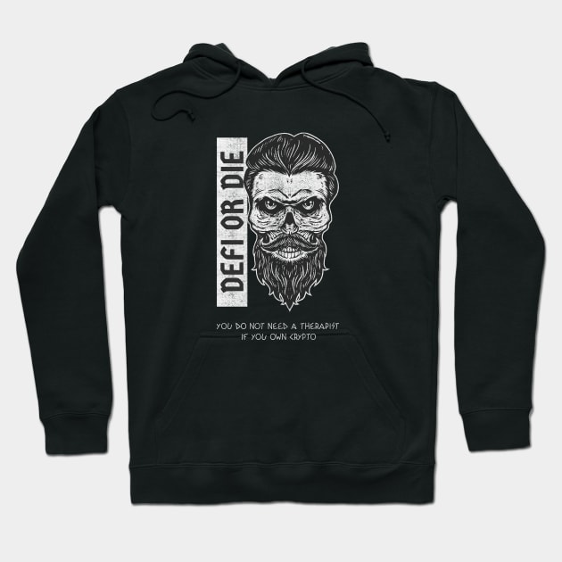 DeFi or Die Hoodie by Hardfork Wear